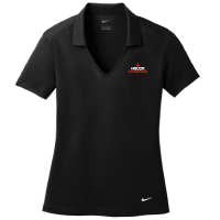 EHSX-637165BLK - Ladies Nike Vertical Mesh Polo Black